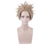 Cosplay Wig For Takami Keigo Hawks Short Brwon Wigs Anime Role Play Wigs Halloween Cos Props