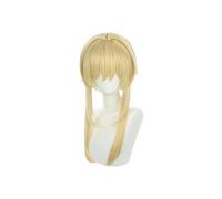 Cosplay Wig Long Golden Hair Heat Resistant Synthetic Party Wigs Props