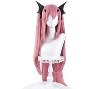 Cosplay Wig,Seraph of The End Krul Tepes Cosplay Wig,90 cm Long Pink Wig, with Free Wig Cap,Halloween Costume cosplay for Christmas Carnival Party One Size, AS Show