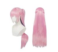 Cosplay Wig,Shikimori's Not Just a Cutie Shikimori Cosplay Wig,Long Pink Wig,with Free Wig Cap ,Halloween Costume Cosplay for Christmas Carnival Party (Size: Style 2), Taglia unica, AS Show