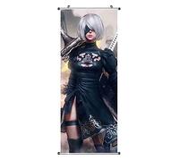 CosplayStudio NieR Automata - Poster "I Kakemono" in tessuto, 100 x 40 cm, motivo: YoRha No.2 Type B