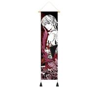 CosplayStudio Poster da parete Kira, grande Death Note | anime Kakemono | 130 x 33 cm | Light Yagami