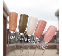 Cosplus - Da Vinci Color Code Nail Gel Polish Leda And The Swan 838 Milk White