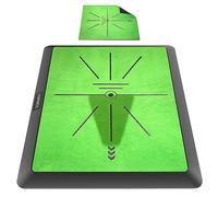 COSPORTIC Tappetino da golf | Tappetino da allenamento da golf per feedback su sentieri oscillanti/rilevamento battuta | Extra sostituibile tappetino da golf 40,6 x 30,5 cm | guide avanzate e retro in