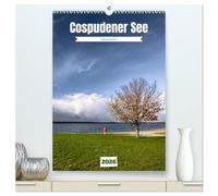 Cospudener See (hochwertiger Premium Wandkalender 2026 DIN A2 hoch), Kunstdruck in Hochglanz: Ein Ort zum Verweilen.
