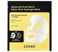 COSRX - Advanced Snail Mucin Glass Glow Hydrogel Mask - Maschera luminosa 1 St.