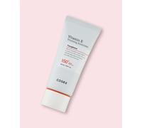 COSRX Vitamin E Vitalizing Face Sunscreen SPF 50, 1 .69 fl oz, Idratante SPF, Leggero sotto il trucco, Essenziali per il viaggio, Essenziali per l'estate, Coreano Protezione solare per il viso