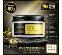 COSRX Crema Viso Bava di Lumaca Advanced Snail 92 100g Originale