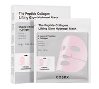 COSRX The Peptide Collagen Lifting Glow Maschere Viso in Hydrogel, Skincare 3 pezzi, Maschera al Collagene, Essenziali da Viaggio, Maschera Notturna, Korean Skincare