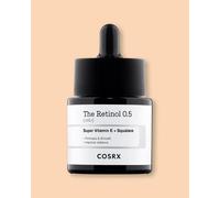 COSRX Olio di retinolo 0,5, siero antietà con trattamento ai retinoidi allo 0,5% per il viso, le linee sottili e i segni dell'invecchiamento, cura delicata della pelle per il giorno e la notte, 20 ml