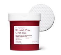 COSRX OneStep Original Blemish Pore Clear Pad, 100 cialde, Dual side Face Pad for Exfoliation, Pore Care & Idration with BHA, PHA & Zinc PCA & 5 Acidi ialuronici, coreano Skin Care