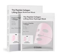 COSRX The Peptide Collagen Lifting Glow Maschere Viso in Hydrogel, Skincare 3 pezzi, Maschera al Collagene, Essenziali da Viaggio, Maschera Notturna, Korean Skincare