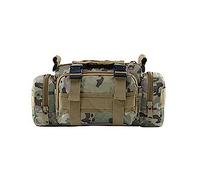 COSSIKA Borse da campeggio Borsa da pesca di grande capacità Borsa da pesca Impermeabile Escursionismo Crossbody Marsupio Outdoor Viaggi Caccia Borsa a tracolla Borsa da pesca