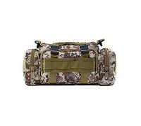 COSSIKA Borse da campeggio Borsa da pesca di grande capacità Borsa da pesca Impermeabile Escursionismo Crossbody Marsupio Outdoor Viaggi Caccia Borsa a tracolla Borsa da pesca