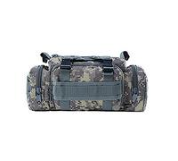 COSSIKA Borse da campeggio Borsa da pesca di grande capacità Borsa da pesca Impermeabile Escursionismo Crossbody Marsupio Outdoor Viaggi Caccia Borsa a tracolla Borsa da pesca