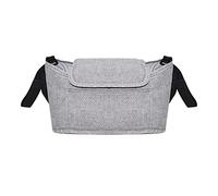 COSSIKA Custodia portaoggetti Borsa Organizer Multitasche per Passeggino Portabicchieri per Pannolini per Bambini Impermeabile