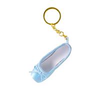 COSSIKA Portachiavi alla moda Mini scarpette da ballo Portachiavi Scarpe da punta Portachiavi Borsa con ciondolo per scarpa da punta fatta a mano Regalo per gli amanti della danza