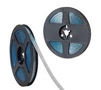 Cosswe 2 nastri di tenuta autoadesivi, strisce decorative flessibili, autoadesive, resistenti alla muffa, per pareti, piani di lavoro, piastrelle, soffitto della parete, WC, pavimento