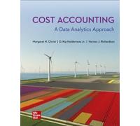 Cost Accounting: A Data Analytics Approach (2024 Release)