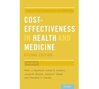Gillian D. Sanders – Cost-Effectiveness in Health and Medicine – Copertina rigida