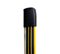 COSTA BORDO SENSIBILE DA 1,5 MT H 70 MM GIALLO/NERO VDS BS01-C15NG AUTOMAZIONE