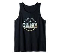 Costa Brava España - Retro Costa Brava Spagna Vintage Surf Canotta