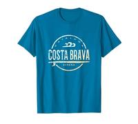 Costa Brava España - Retro Costa Brava Spagna Vintage Surf Maglietta