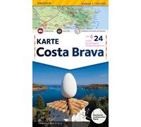 Costa Brava, landkarte: Landkarte