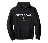 Costa Brava Spagna Viaggio in Famiglia Costa Brava Souvenir Regalo Felpa con Cappuccio