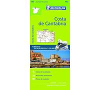 Michelin Mappa Costa de Cantabria Zoom 143 – 1:150 000