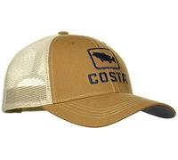 Costa Del Mar Cappello Bass Trucker, Marrone da Lavoro, Taglia Unica Unisex-Adulto