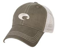 Costa Del Mar Mesh Trucker Hat Cappello, Muschio e Pietra, Taglia Unica Uomo