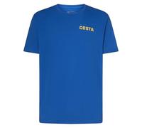 Costa Del Mar T-Shirt da Uomo con Stemma Open Water, Blu Reale, M