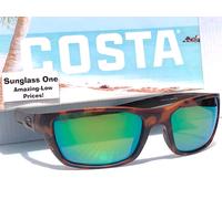 Costa Del Mar Whitetip Matte Retro Tartaruga Polarizzati Verde 580P WTP 66