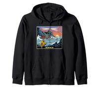 Costa del New England, Stati Uniti Felpa con Cappuccio