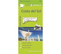 Costa del Sol 1:200.000. Ediz. multilingue: Map: 124