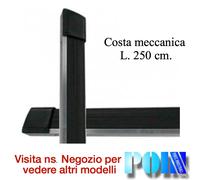 COSTA ELETTROMECCANICA A FILO CANCELLO, BORDO SENSIBILE PER CANCELLO SCORREVOLE