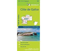 COSTA GALICIA 11141 CARTE ZOOM MICHELIN KAART