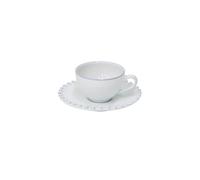 Costa Nova Pearl white, tazza moka con piattino 0,09 lt Pearl white, tazza moka con piattino 0,09 lt