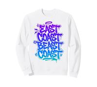 Costa Orientale Beast Coast - Graffiti Street Tipografia Felpa