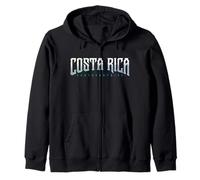 Costa Rica - Eco Travel Beach Cool Designer Surf Vacation Felpa con Cappuccio
