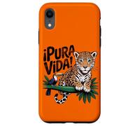 Costa Rica Pride Pura Vida Tucano Costaricano Jaguar Custodia per iPhone XR
