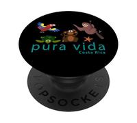 Costa Rica Pura Vida Animals PopSockets PopGrip Adesivo