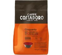 Costadoro Cinquanta, 16 Capsule Compatibili con Lavazza A Modo Mio®, 50% Arabica 50% Robusta Pregiata, Caffè Espresso Intenso e Corposo, 1 Sacchetto da 16 Capsule, Qualità Superiore Made in Italy