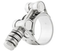 Costante Pressione T-Bolt Hose Clamp SS316 Molla Caricata 30mm Banda -