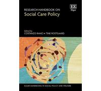 Costanzo Ranci Research Handbook on Social Care Policy (Copertina rigida)