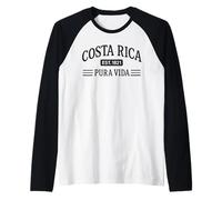 Costarica EST. 1821 Pura Vida Maglia con Maniche Raglan