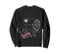 Costellazione del Leone di Grifondoro con Stelle Felpa