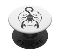 Costellazioni dell"oroscopo dello zodiaco dello Scorpione PopSockets PopGrip Adesivo