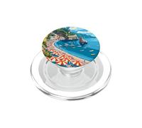 Costiera Amalfitana Italia Minimalista PopSockets PopGrip per MagSafe